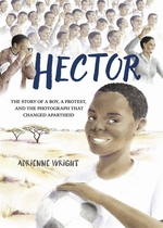 Book cover of HECTOR - A BOY A PROTEST & THE PHOTOGRAP