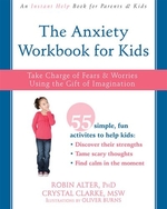 Book cover of ANXIETY WORKBOOK FOR KIDS