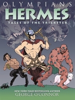 Book cover of OLYMPIANS 10 HERMES TALES OF THE TRICKST