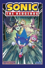 Book cover of SONIC THE HEDGEHOG 04 INFECTION