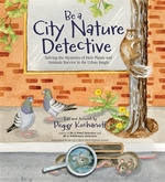 Book cover of BE A CITY NATURE DETECTIVE