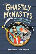Book cover of GHASTLY MCNASTYS THE LOST TREASURE OF