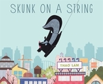 Book cover of SKUNK ON A STRING
