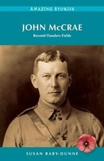 Book cover of JOHN MCCRAE BEYOND FLANDERS FIELDS