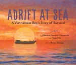 Book cover of ADRIFT AT SEA
