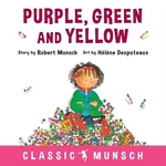 Book cover of PURPLE GREEN & YELLOW