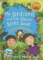 Book cover of MR BIRDSNEST & THE HOUSE NEXT DOOR