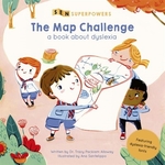 Book cover of MAP CHALLENGE - BOOK ABOUT DYSLEXIA