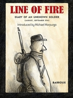 Book cover of LINE OF FIRE - DIARY OF AN UNKNOWN SOLDI