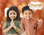 Book cover of FESTIVALS AROUND THE WORLD- DIWALI