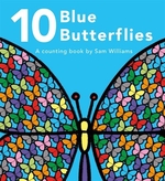 Book cover of 10 BLUE BUTTERFLIES