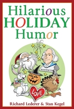 Book cover of HILARIOUS HOLIDAY HUMOR