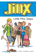 Book cover of JINX LITTLE MISS STEPS