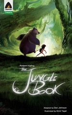 Book cover of JUNGLE BOOK GRAPHIC NOVEL