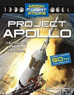 Book cover of PROJECT APOLLO - THE RACE TO LAND ON THE