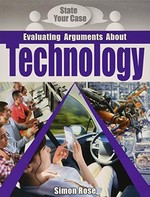 Book cover of EVALUATING ARGUMENTS ABOUT TECHNOLOGY