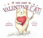 Book cover of HERE COMES VALENTINE CAT