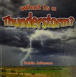 Book cover of WHAT IS A THUNDERSTORM