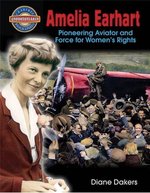 Book cover of AMELIA EARHART - PIONEERING AVIATOR &