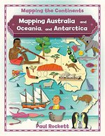 Book cover of MAPPING AUSTRALIA & OCEANIA & ANTARCTICA