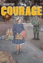 Book cover of LIVE IT - COURAGE