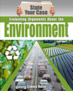 Book cover of EVALUATING ARGUMENTS ABOUT THE ENVIRONME