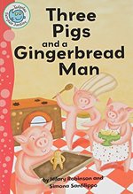 Book cover of 3 PIGS & A GINGERBREAD MAN