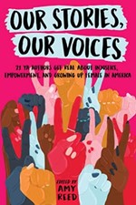 Book cover of OUR STORIES OUR VOICES                  