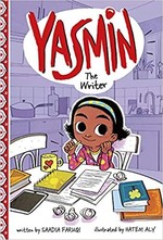 Book cover of YASMIN THE WRITER                       
