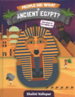 Book cover of PEOPLE DID WHAT IN ANCIENT EGYPT