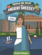 Book cover of PEOPLE DID WHAT IN ANCIENT GREECE