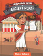 Book cover of PEOPLE DID WHAT IN ANCIENT ROME