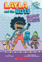 Book cover of LAYLA & THE BOTS 01 HAPPY PAWS