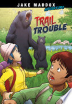 Book cover of JAKE MADDOX - TRAIL TROUBLE