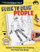 Book cover of BEGIN TO DRAW PEOPLE
