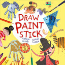 Book cover of DRAW PAINT & STICK