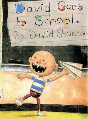 Book cover of DAVID GOES TO SCHOOL