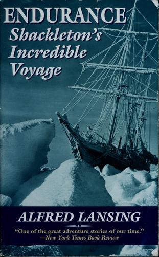 Book cover of ENDURANCE - SHACKLETON'S INCREDIBLE VOY