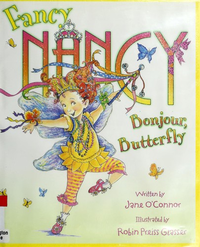 Book cover of FANCY NANCY BONJOUR BUTTERFLY