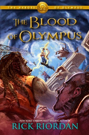 Book cover of HEROES OF OLYMPUS 05 BLOOD OF OLYMPUS