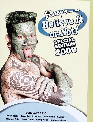 Book cover of RIPLEY'S BELIEVE IT OR NOT SP ED 2009
