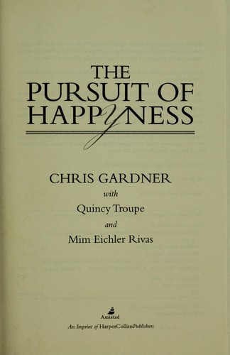 Book cover of PURSUIT OF HAPPYNESS