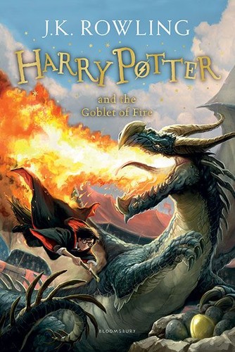 Book cover of HARRY POTTER 04 GOBLET OF FIRE