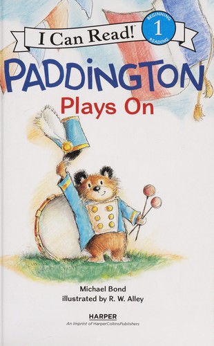Book cover of PADDINGTON PLAYS ON