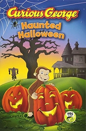 Book cover of CURIOUS GEORGE HAUNTED HALLOWEEN