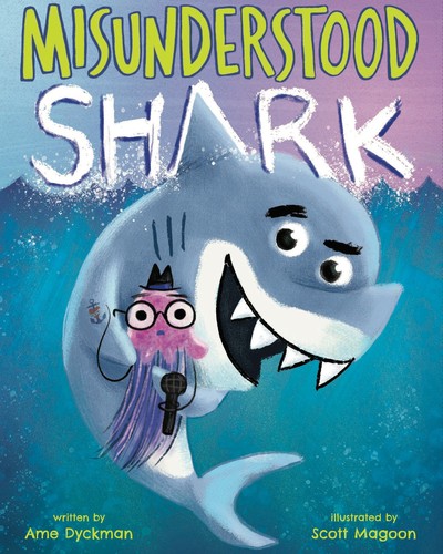 Book cover of MISUNDERSTOOD SHARK