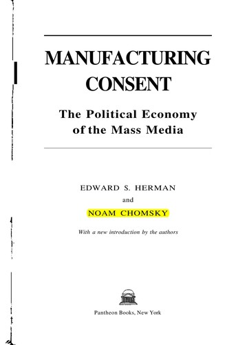 Book cover of MANUFACTURING CONSENT