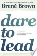 Book cover of DARE TO LEAD