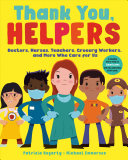 Book cover of THANK YOU HELPERS - DOCTORS NURSES GROCE