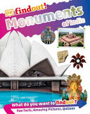 Book cover of MONUMENTS OF INDIA